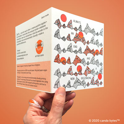 Always A5 square greeting card